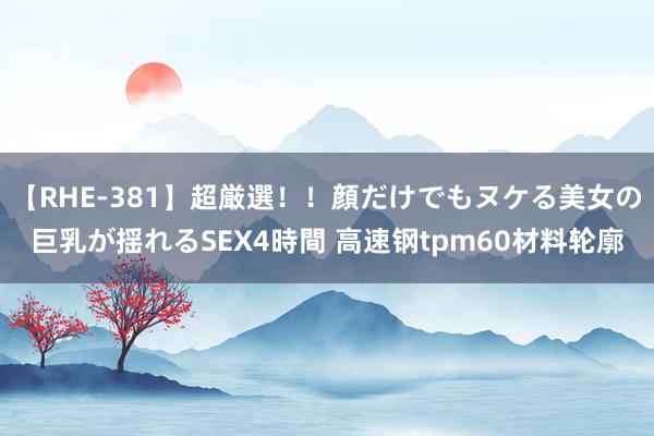 【RHE-381】超厳選！！顔だけでもヌケる美女の巨乳が揺れるSEX4時間 高速钢tpm60材料轮廓